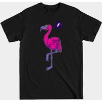 T-shirt Flamingo pour hommes Electric Flamingo — T-shirts pour hommes