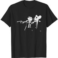 T-shirt Danger Mouse Et Penfold Pulp Fiction Pour Hommes