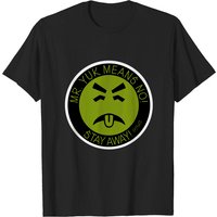 T-shirt pour hommes Mr. Yuk - Noir
