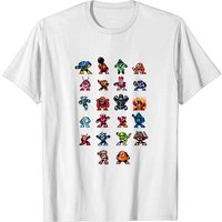T-shirt pour hommes Robot Masters Megaman