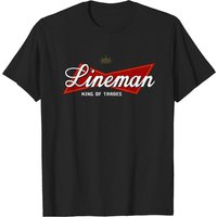 T-shirt pour hommes Lineman King Of Trades — T-shirts pour hommes