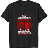 T-Shirt Linemen pour hommes - Les pompiers ont besoin de héros aussi — T-shirts pour hommes