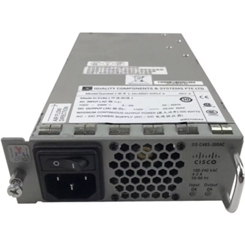 Cisco DS-C48S-300AC 300W Hot-Pluggable Redundant Power Supply — Power Supplies