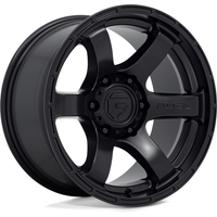 Roues Fuel D766 Rush Satin Black - 17x9 - Motif de boulons 6x139.7 — Roues et jantes