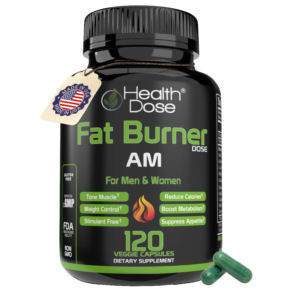 Rapha Health Network International Fat Burner AM Contrôle du poids 120 gélules — Suppléments de bien-être