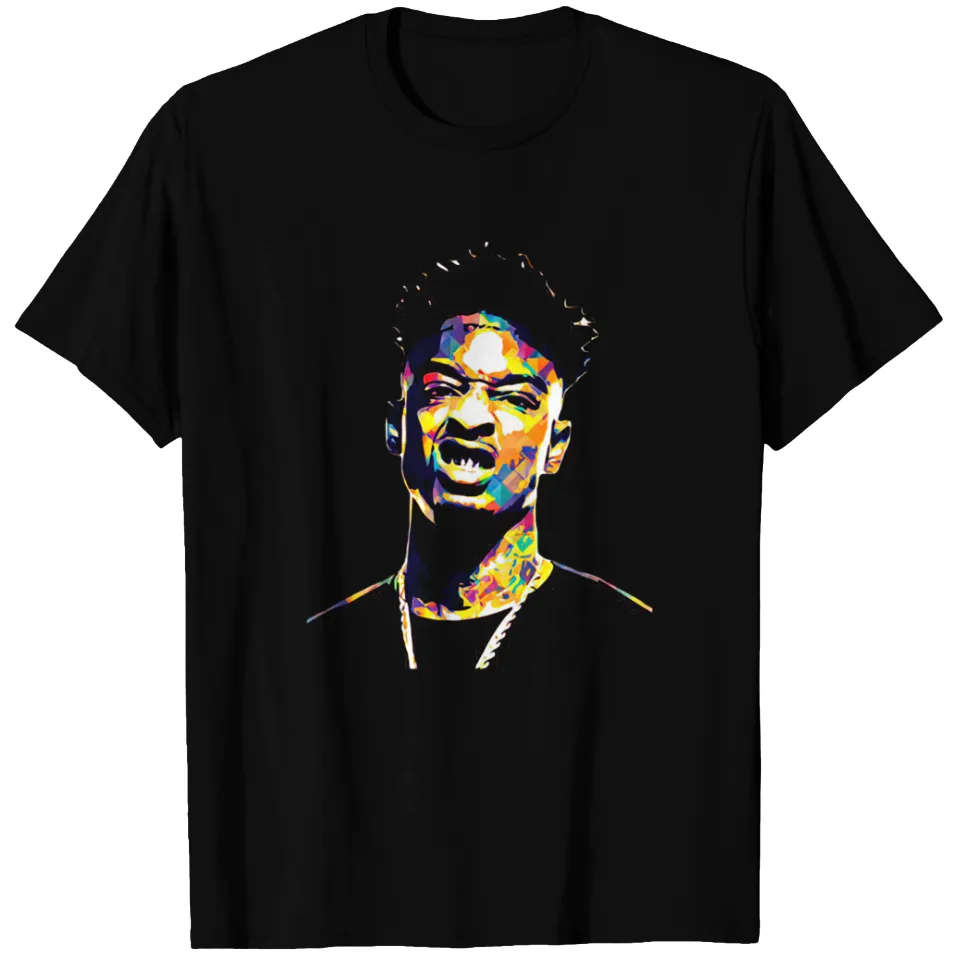 T-shirt pour hommes 21 Savage en noir — T-shirts pour hommes