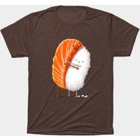 T-shirt Sushi Hug pour hommes en noir
