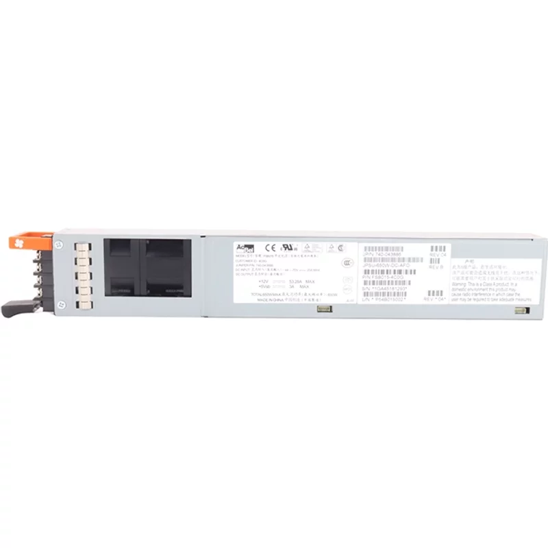 Alimentation Juniper JPSU-650W-DC-AFO 650 Watts DC Plug-in