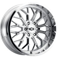 Vision Off Road 402 Riot Chrome Wheels - 24x12 - 8x170 -51 Offset