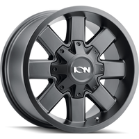 ION 141 Satin Black Wheels - 20x9 - 6x135 Bolt Pattern - 15 Offset