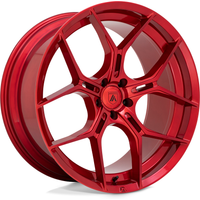 Asanti Black ABL-37 Monarch Red 20x9 Rims 5x114.3 Bolt Pattern