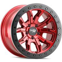 Dirty Life 9303 DT-1 Red Wheels - 17x9 - 6x135 Bolt Pattern -12 Offset