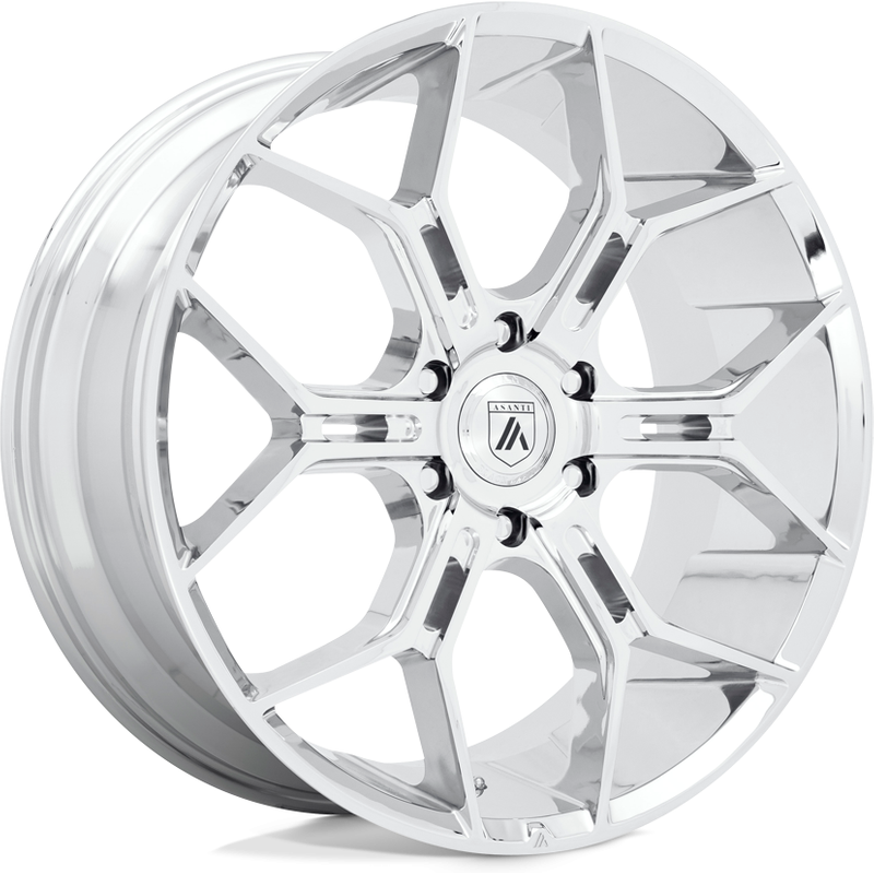 Roues Asanti Black ABL-38 Monarch Truck Chrome 22x9.5 6x135 — Roues et jantes