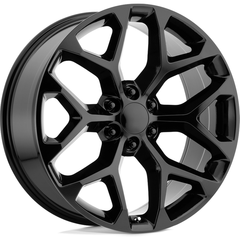 Performance Replicas PR176 Gloss Black 24x10 Wheels 6x139.7