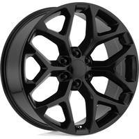 Performance Replicas PR176 Matte Black Wheels 22x9 6x139.7