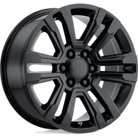 Performance Replicas PR182 Gloss Black Wheels 22x9 6x139.7 — Wheels & Rims