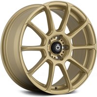Konig 41G Runlite Gold Wheels - 17x7.5 - 5x112 Bolt Pattern — Wheels & Rims