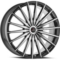 Cavallo CLV-34 Gloss Black Machined Wheels - 22x8.5 - 5x112
