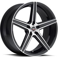 Spec-1 SP-8 Gloss Black Machined Wheels - 20x9 - 5x114.3 — Wheels & Rims