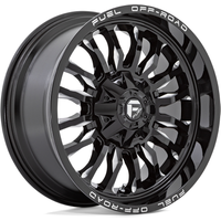 Fuel D795 ARC Gloss Black Milled Wheels - 20x9 - 5x139.7