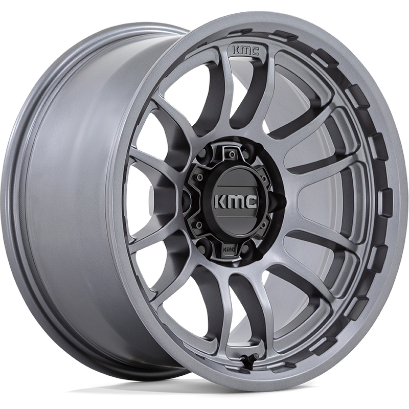 Roues KMC KM727 Wrath Matte Gunmetal 17x8.5 6x139.7 — Roues et jantes