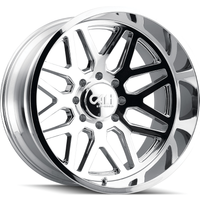 Cali Off Road 9115 Invader Chrome Wheels - 28x12 - 6x135 -44 Offset