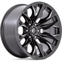 Fuel D803 Flame Gloss Black Milled Wheels - 20x10 -5x127 -18 Offset