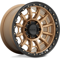 KMC Wheel KM547 Carnage Bronze with Black - 17x9 - 5x127