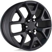 Performance Replicas PR169 Matte Black Wheels - 22x9 - 6x139.7 — Wheels & Rims