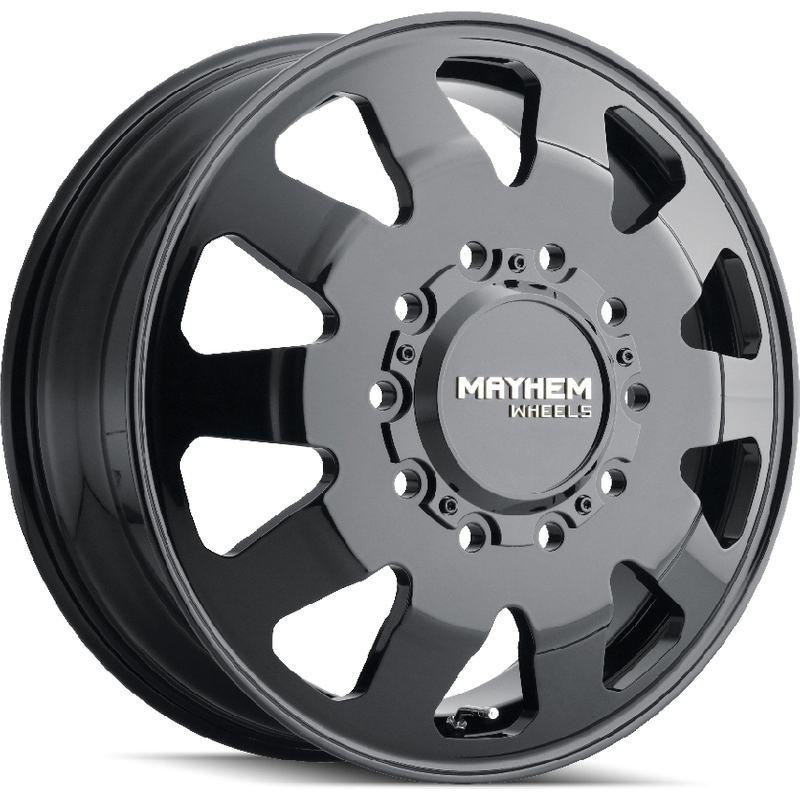 Mayhem 8181 Gloss Black Wheels - 22x8.25 - 10x285 Bolt Pattern — Wheels & Rims
