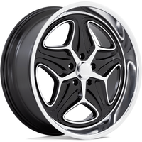 Roues Foose F171 Merlot Noir Brillant Usiné - 22x9 - 5x127 — Roues et jantes