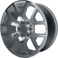 Performance Replicas PR150 Silver Machined Wheels - 22x9 - 6x139.7