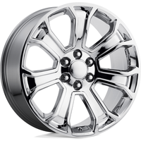 Performance Replicas PR166 Chrome Wheel - 22x9 - 6x139.7 - 24 Offset