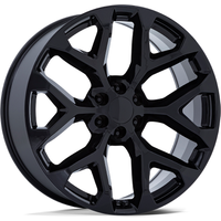 Performance Replicas PR177 Gloss Black Wheels 22x9 6x139.7