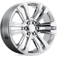 Performance Replicas PR182 Chrome Wheels - 22x9 - 6x139.7 Bolt Pattern