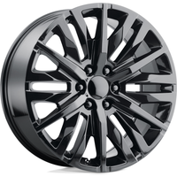 Performance Replicas PR198 Gloss Black 24x10 Wheels - 6x139.7 Bolt Pattern