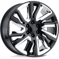 Performance Replicas PR202 Gloss Black Wheel - 22x9 - 6x139.7