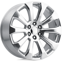 Roue Performance Replicas PR204 Polie avec Vernis - 22x9 — Roues et jantes