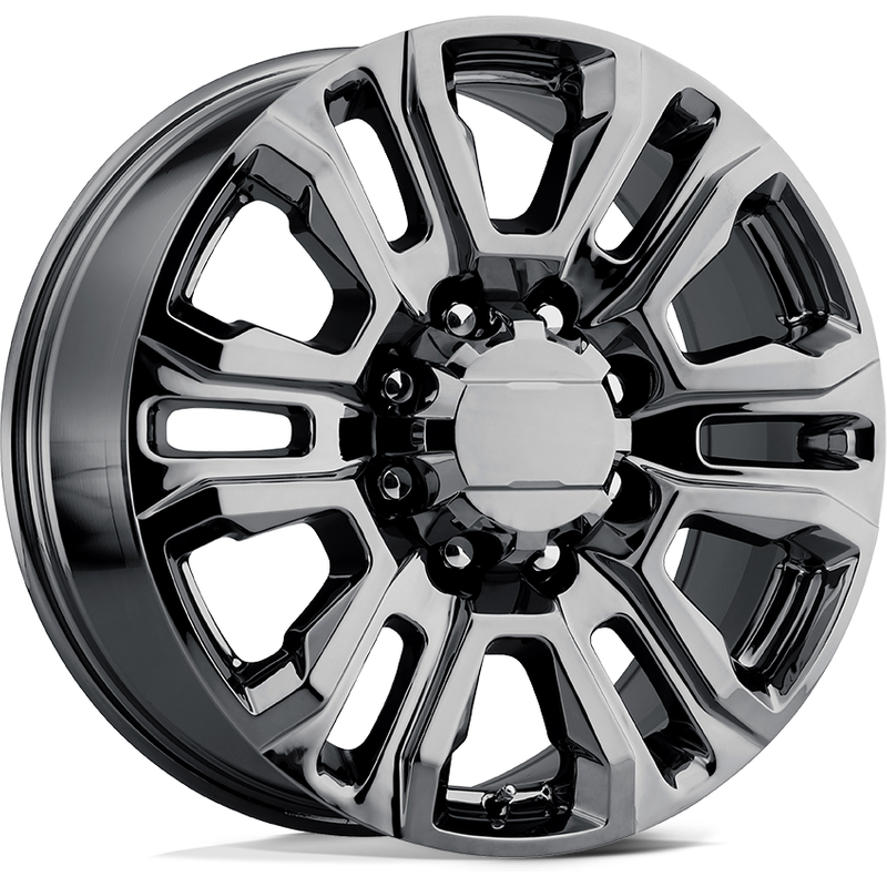 Roues Performance Replicas PR207 Chrome Noir - 20x8.5 - 8x165.1 — Roues et jantes