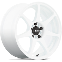 Motegi Racing MR154 Battle White 17x8 Wheels - 5x114.3 Bolt Pattern