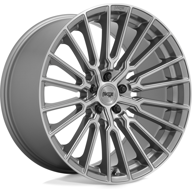 Niche M251 Premio Platinum Wheels - 22x10 - 5x120 Bolt Pattern — Wheels & Rims