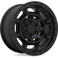 Black Rhino Convoy Matte Black Wheels - 17x8.5 - 6x139.7 -10 Offset — Wheels & Rims