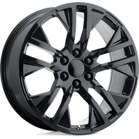 Performance Replicas PR187 Gloss Black 22x9 Wheels - 6x139.7 — Wheels & Rims