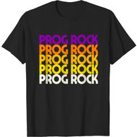 Prog Rock Typographic T-Shirt for Men