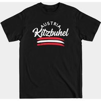 Kitzbuhel Austria Men's Black T-Shirt
