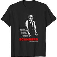 Scanners Men's Black T-Shirt