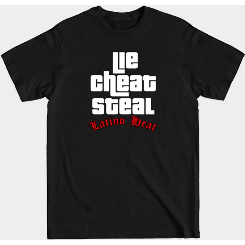 Lie Cheat Steal - Eddie Guerrero Men's T-Shirt — Mens T Shirts
