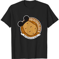 T-shirt Homme Potato Holder - Potatoland en Noir — T-shirts pour hommes