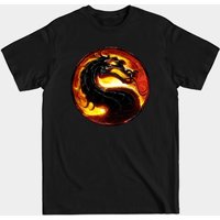Mortal Kombat Men's Black T-Shirt