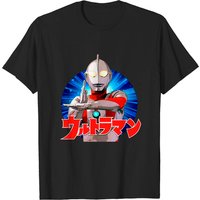 Ultraman Men's T-Shirt in Black — Mens T Shirts